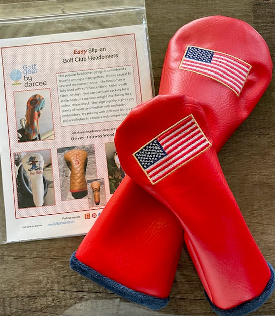 Easy Slip-On Headcover Sewing Pattern