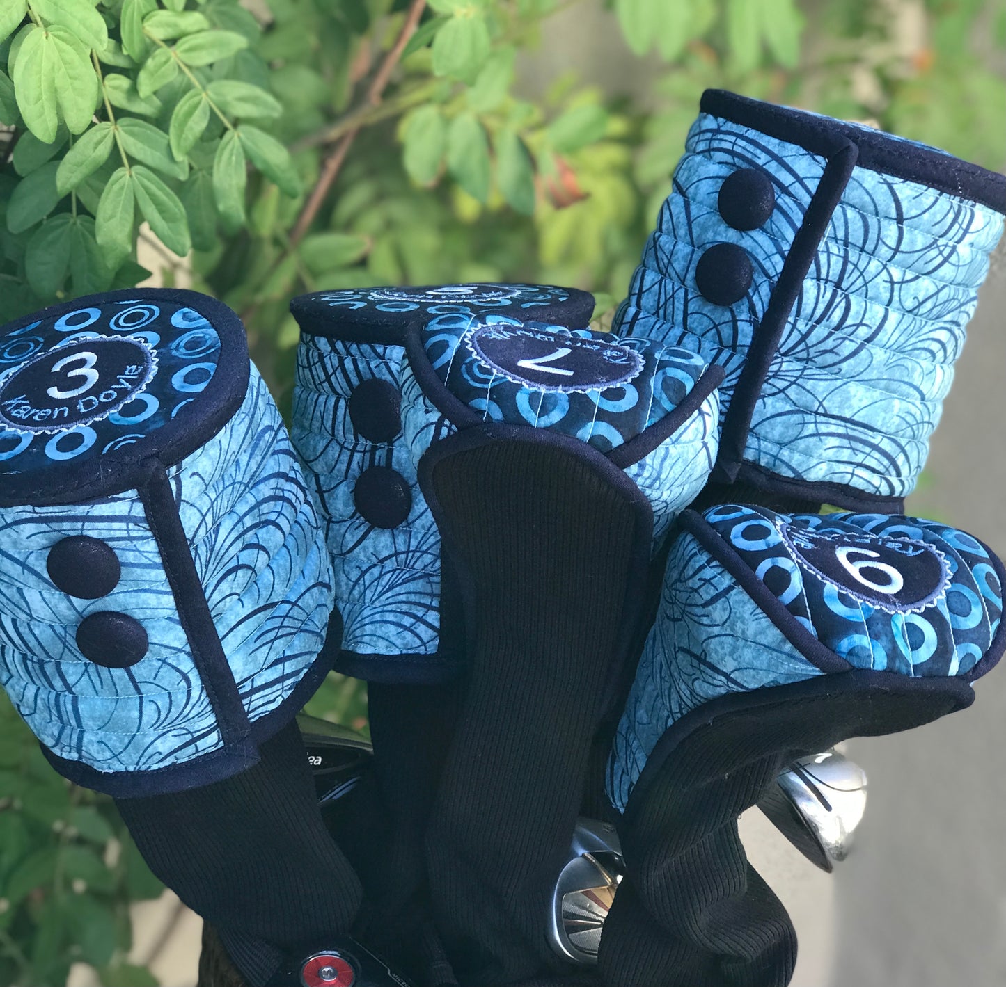 Contoured Golf Club Headcover Sewing Pattern - Downloadable