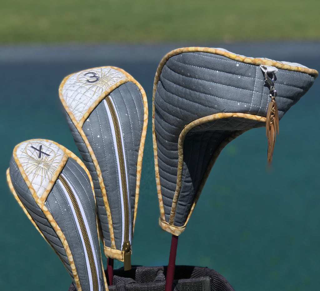 Zippered Golf Club Headcover Sewing Pattern Downloadable Golf Gear