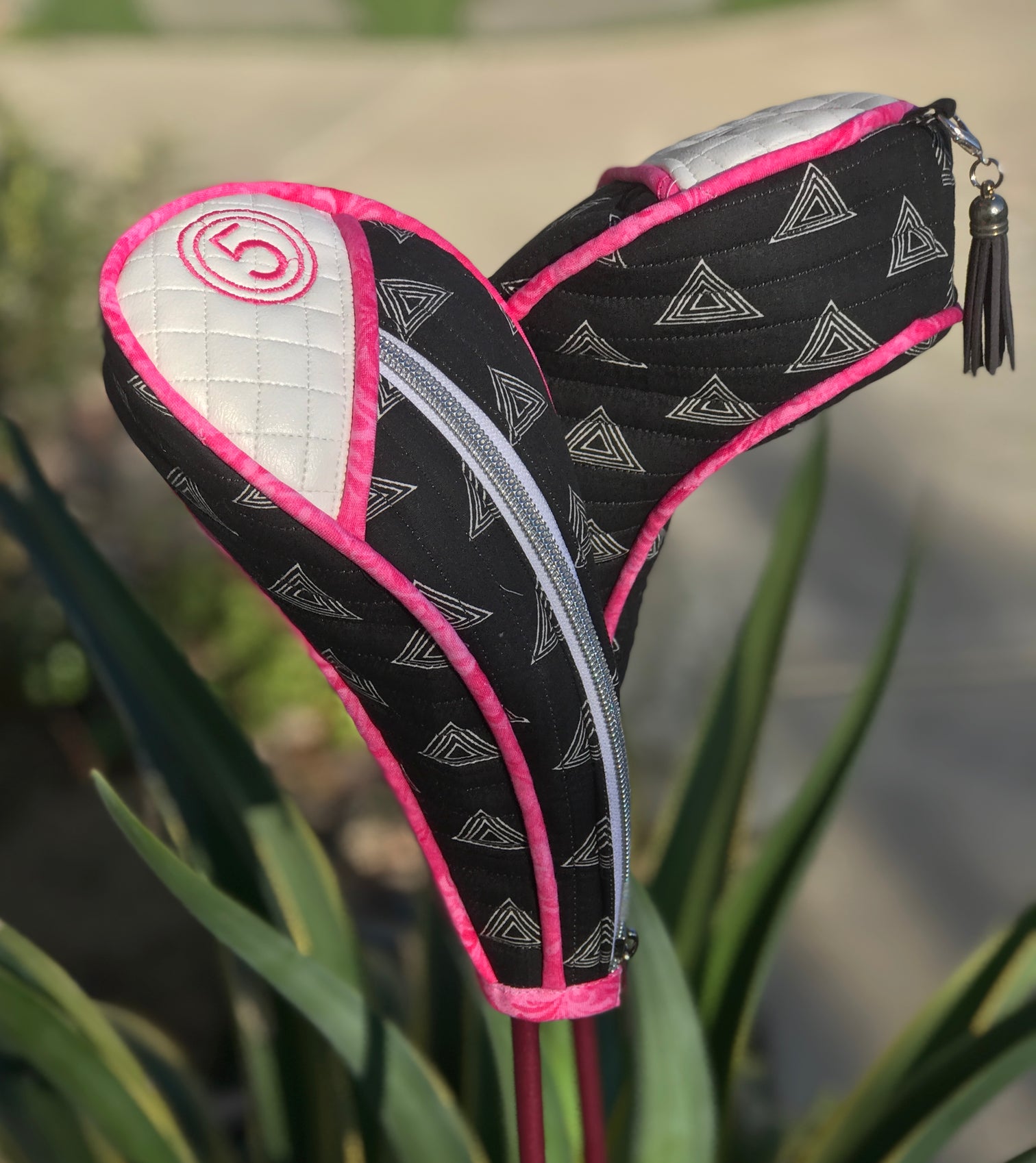 Zippered Golf Club Headcover Sewing Pattern Downloadable Golf Gear By Darcee