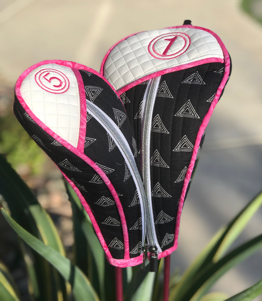 Zippered Golf Club Headcover Sewing Pattern Downloadable Golf Gear By Darcee